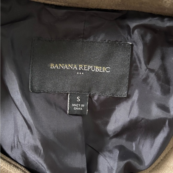 Banana Republic Women's Tan Leather Jacket - Picture 4 of 4